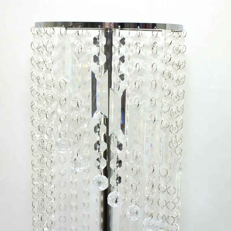 Goedkoop Gratis Verzending 36inc H90cm Acryl Crystal Wedding Road Lead Feestartikelen Decoratieve Achtergrond Spiraal Wedding Road Lead