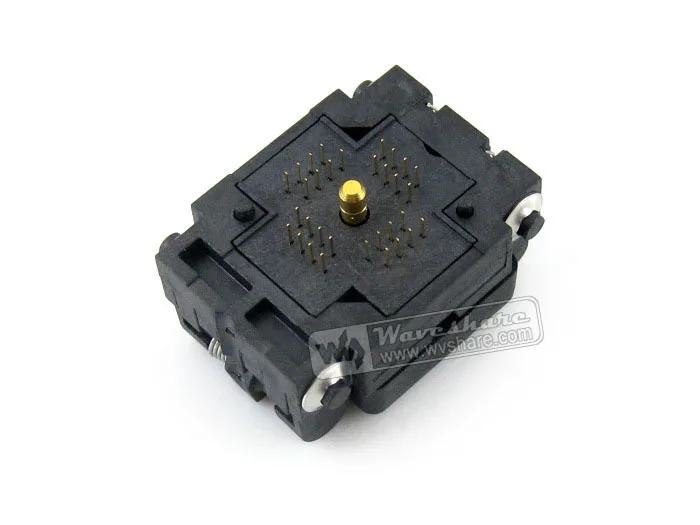 

Plastronics 32QN65S17070 IC Burn-in Test Socket Adapter 0.65mm Pitch QFN32 MLP32 MLF32 Package