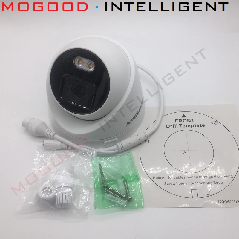 HIKVISION DS-2CD3347(D)WD-L полноцветная IP-камера H.265 IP цилиндрическая камера 4 МП поддержка