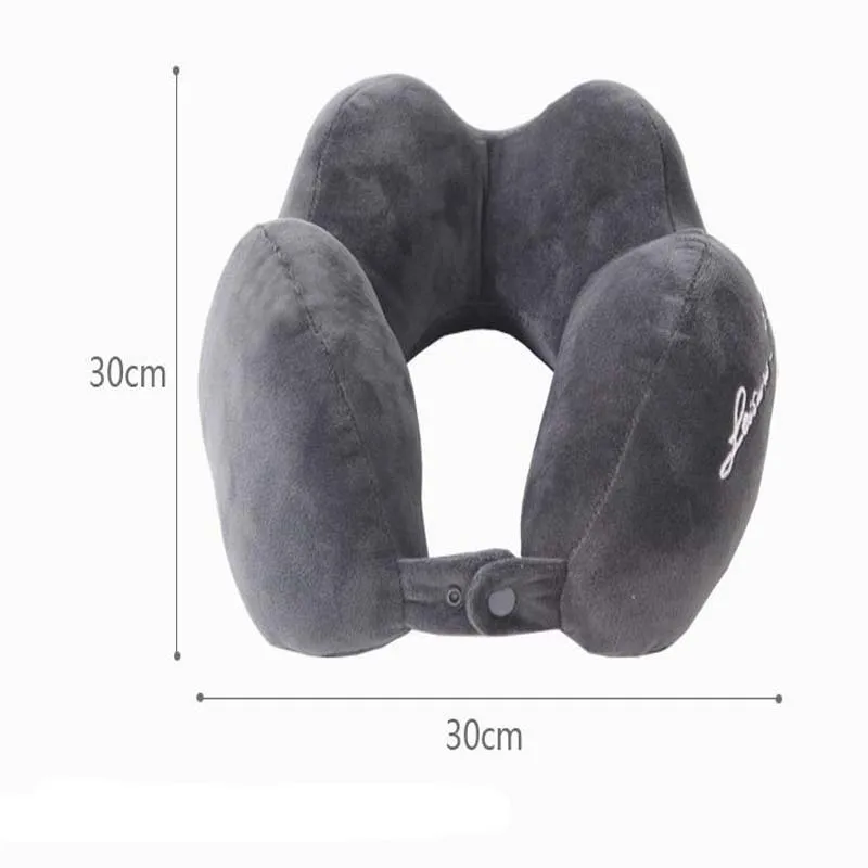 U образные подушки для путешествий подушка шеи с вышивкой самолета полетов офиса