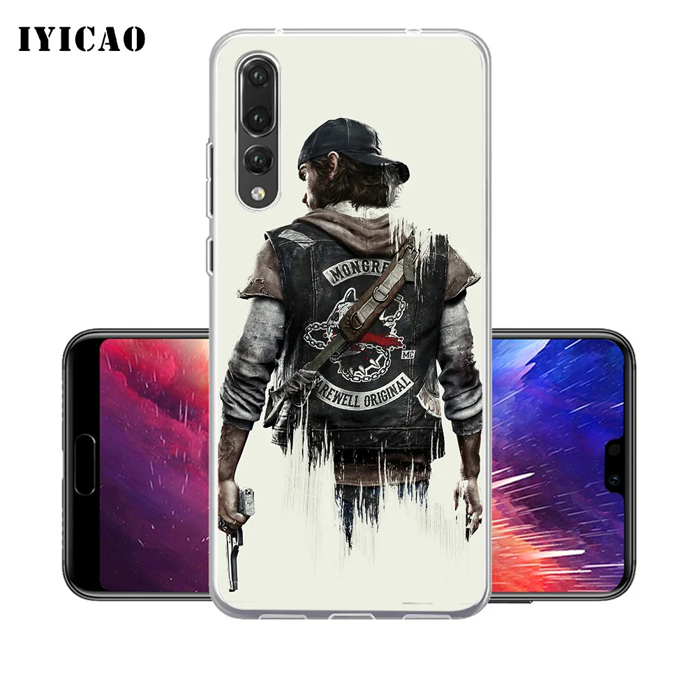 Мягкий силиконовый чехол IYICAO Days Gone для Huawei P30 P20 Pro P10 P9 P8 Lite P Smart из ТПУ | Мобильные