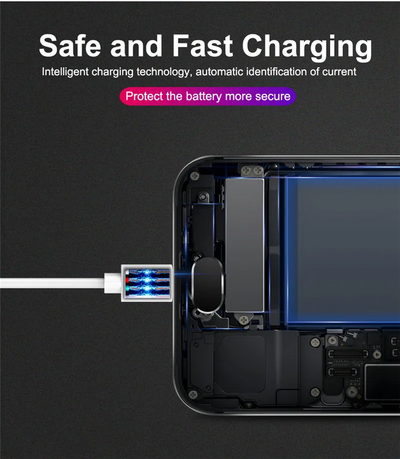 Micro USB кабель 2.4A Быстрая зарядка USB кабель для передачи данных для samsung S7 Edge Xiaomi huawei Tablet Android мобильный телефон 3 м зарядный шнур