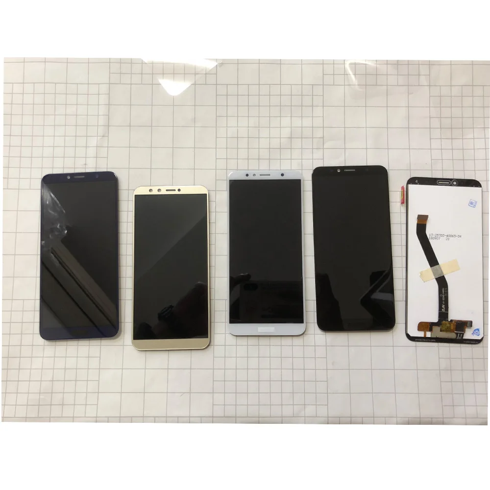 ЖК-дисплей с дигитайзером сенсорного экрана в сборе для Huawei Honor 7C aum-L41 Aum-L41 AAA 5 7