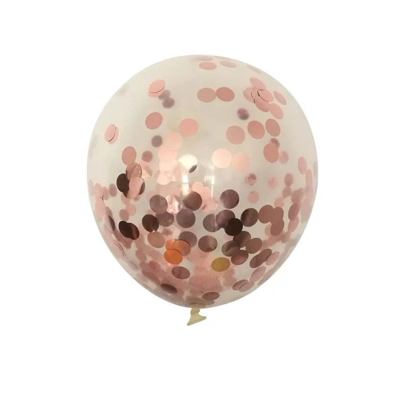Chicinlife Rosegold Декор на 1-й день рождения цифры фольгированные воздушные шары коробка