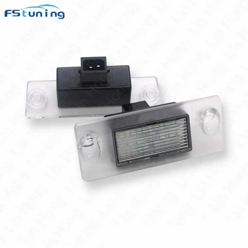 FSTUNING OEM 12v Светодиодный светильник номерного знака для Audi A4 B5 1995 2001 Освещение