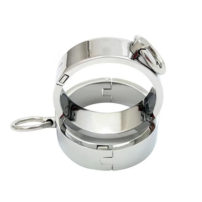 Height 20mm Dia 55/60/70/85mm Zinc alloy metal handcuff ankle bondage restraint BDSM for male female couple game sex toy |