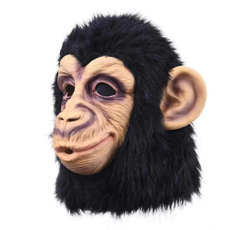 Маскарадная маска для Хэллоуина Rise of Planet the Apes gorilla костюмы с изображением короля