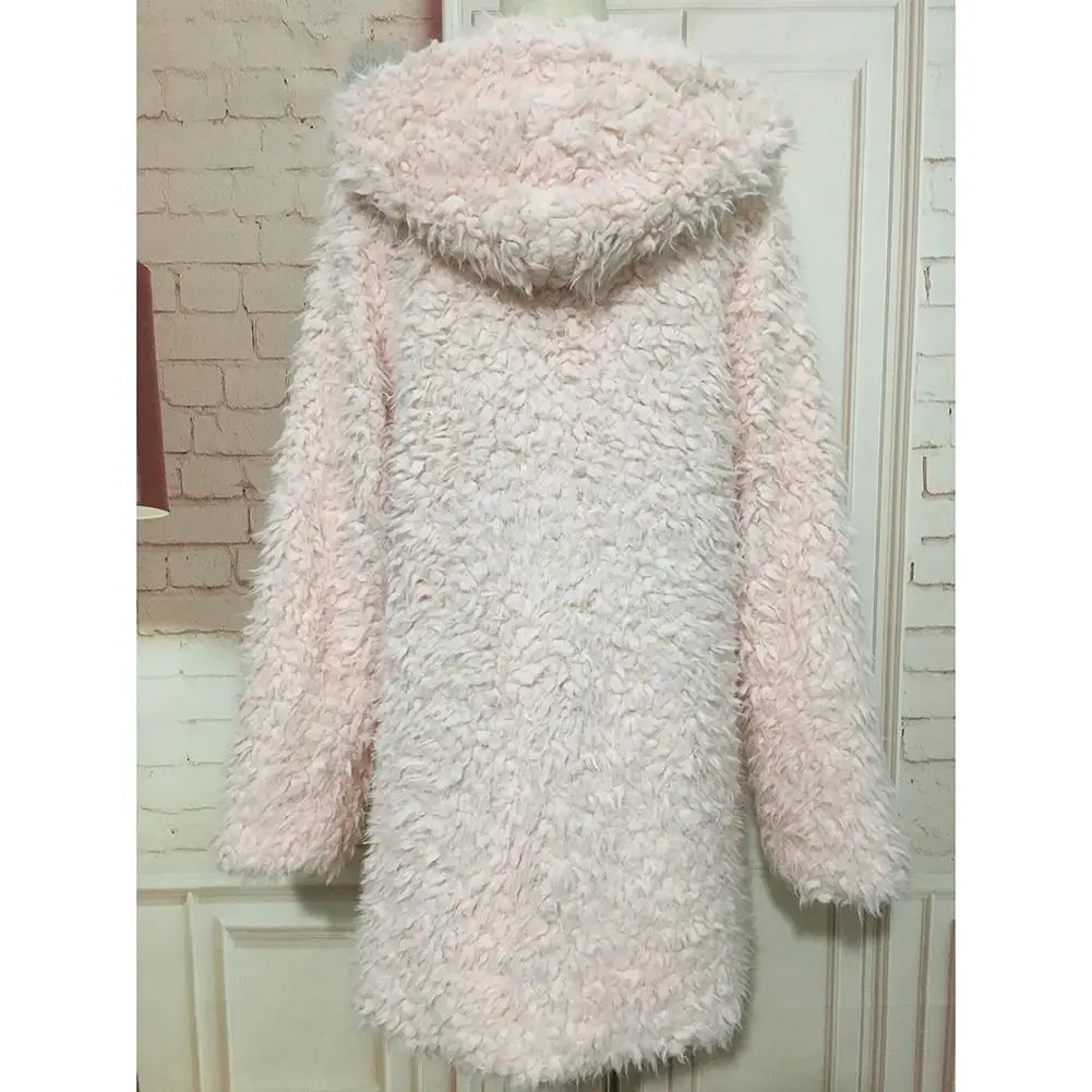 Модное плюшевое пальто из искусственного меха уличная одежда большого размера 2XL