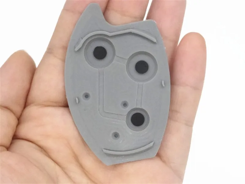 AUTEWODE New 3 Buttons Remote Key Fob Rubber Pad Mat Replacement For Citroen Xsara C5 Silicone Auto Cover | Автомобили и