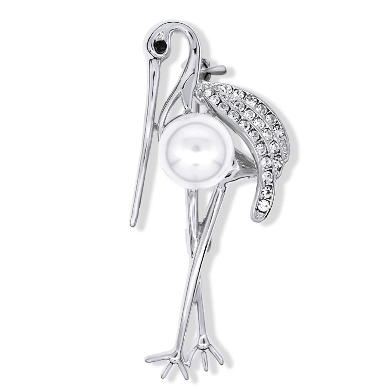 Zhen томоми Лаки животных элегантный японского журавля имитация-жемчужина