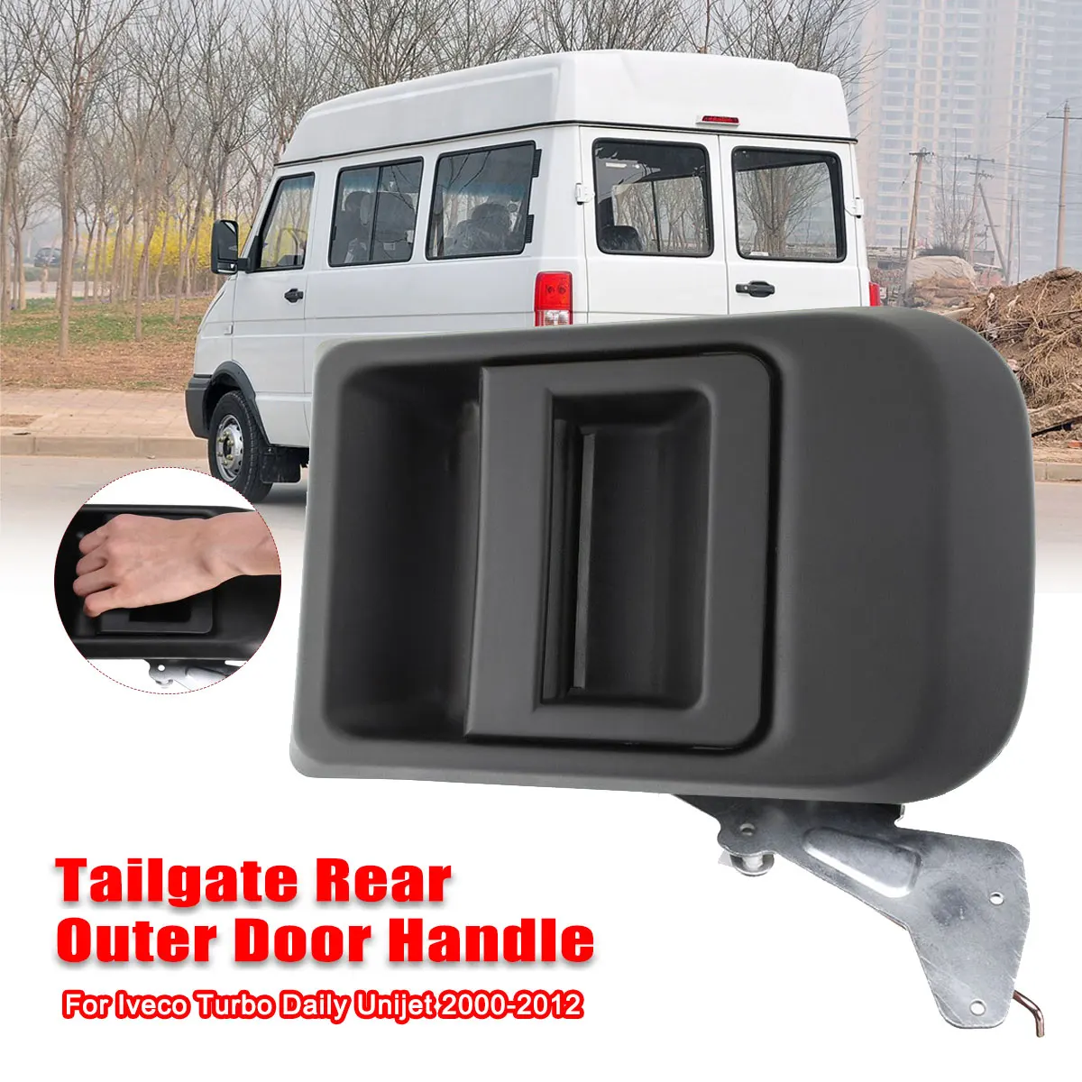 Tailgate задняя наружная дверная ручка для Iveco Day Turbo Unijet 2000-2012 504065407