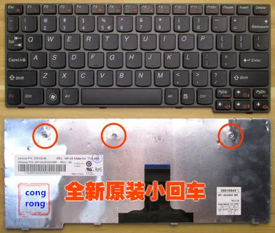 E для LENOVO IdeaPad S110 T1A1 RU S100 S10 3 M13 MA3 3S US клавиатура ноутбука черная|Клавиатуры замены| |