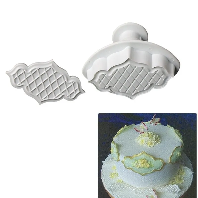 2 шт. пластиковые формы для выпечки Кухня печенье нарезка тиснение штамповка