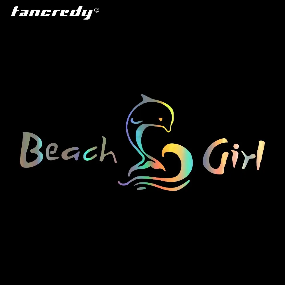 Tancredy 12 7*6 8 см пляжные наклейки для девочек с дельфином и виниловые животными