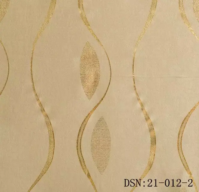 Тканевые золотые волнистые цветы широкие 210 см занавески ткань s серебристые для