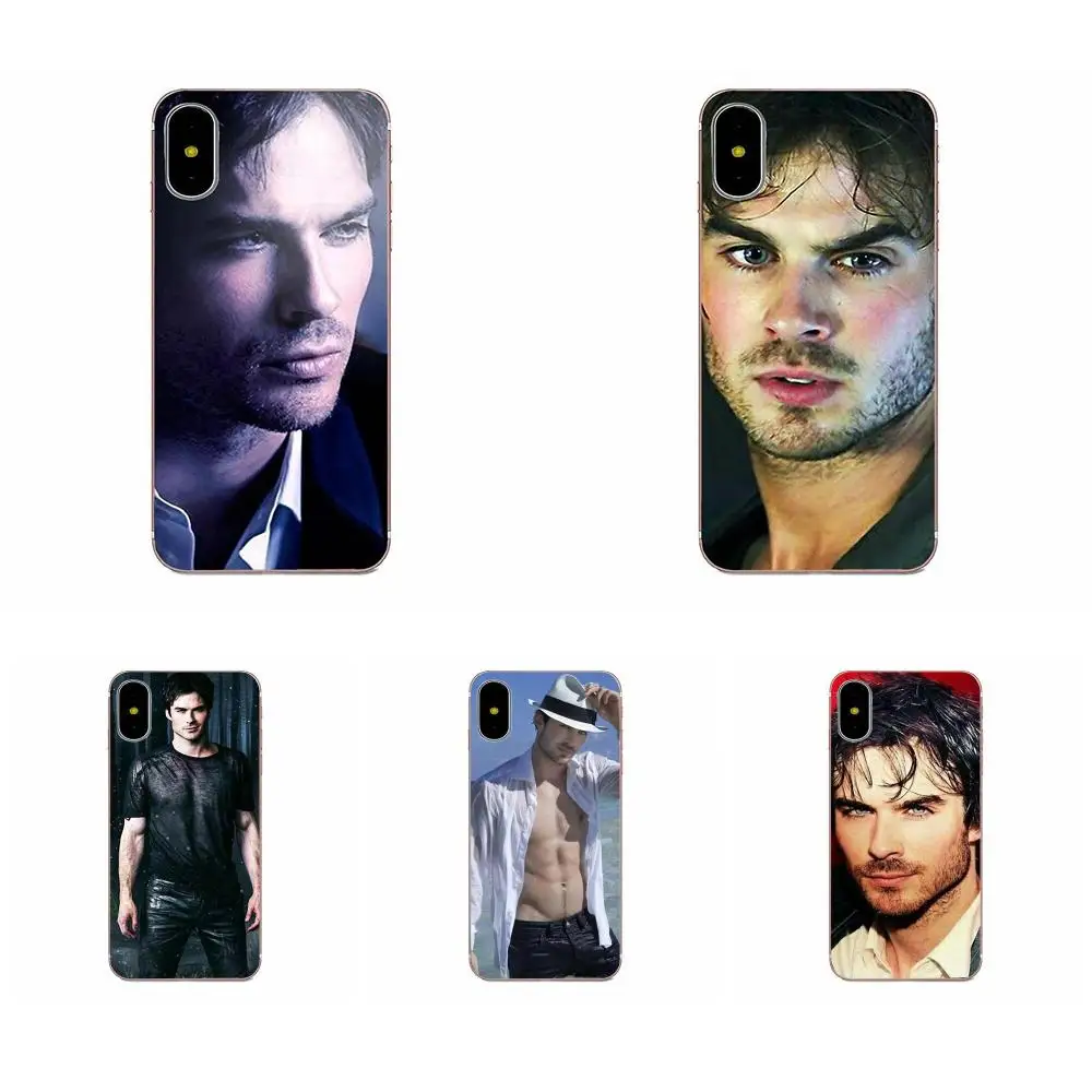 Ian Somerhalder Дневники вампира для Huawei P8 P9 P10 P20 P30 Mate 7 8 9 10 20 Lite Plus Pro 2017 мягкий
