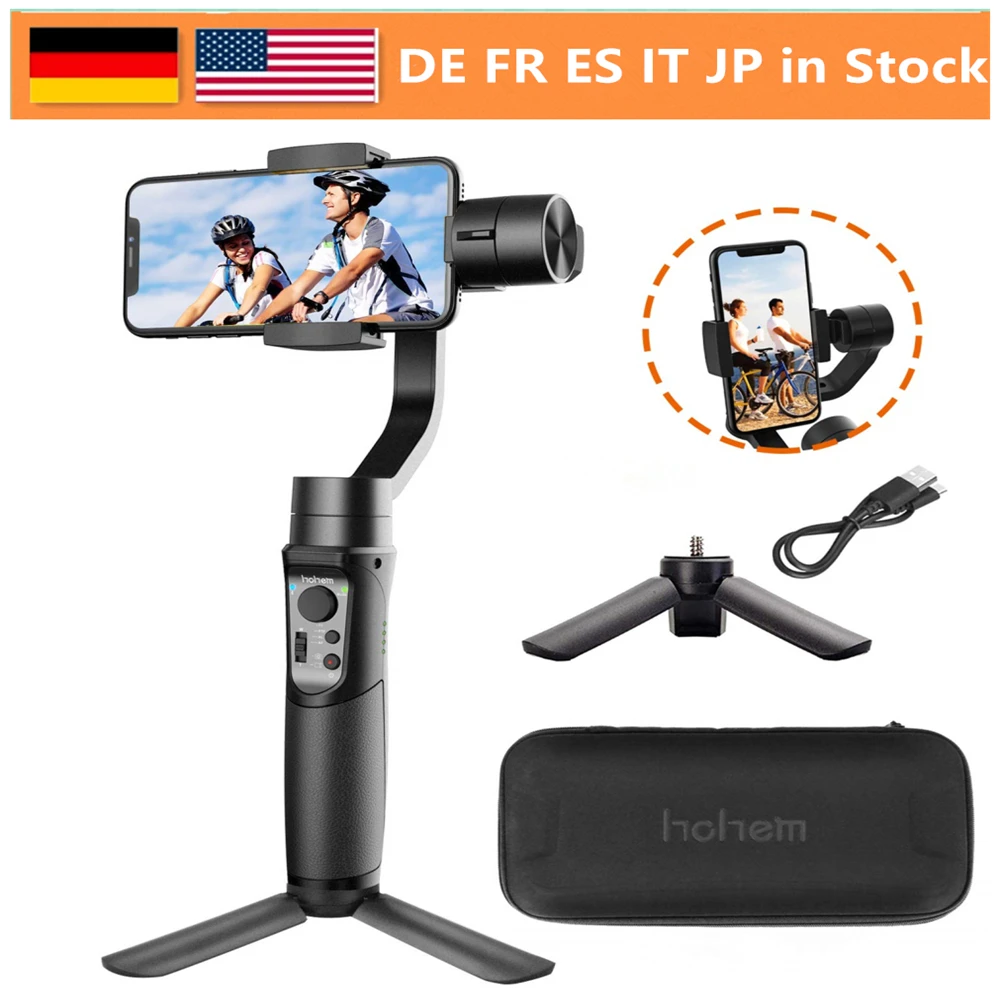 Hohem Gimbal iSteady мобильный 3 оси Ручной Стабилизатор для смартфона iPhone Android промежуток