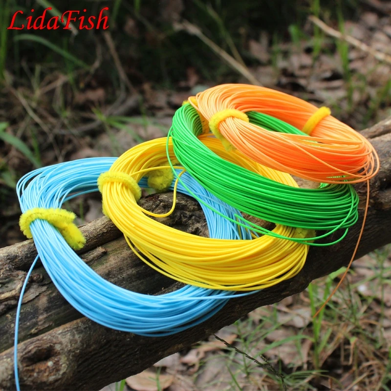 Fly Line 4/5/6/7/8 WT плавающая Летающая леска Вес вперед разноцветный лески | Спорт и