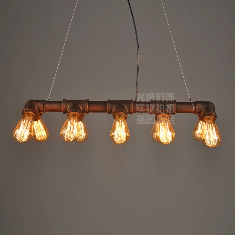 Американские промышленные винтажные подвесные светильники в стиле лофт для