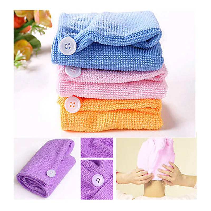 Быстросохнущее банное полотенце для волос 1 шт. сауны спа ванной с головной