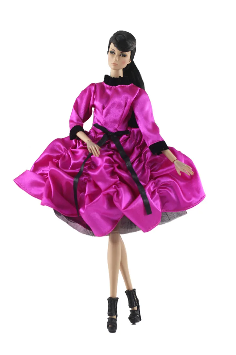 9 National costume Doll Dress / Cheongsam Party Gown Outfit Clothing Wedding Dress For 1/6 BJD Xinyi FR ST Barbie Doll, New - Color: 9