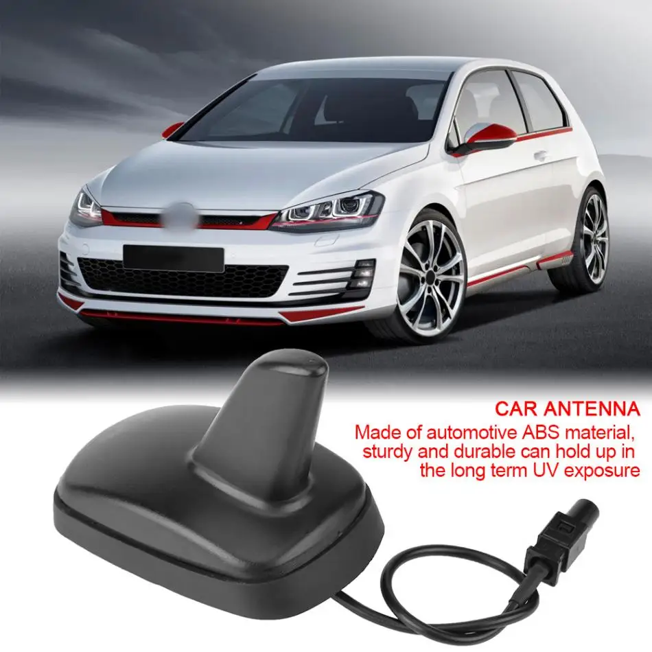 Новая прочная Антенна в виде акульего плавника на крыше автомобиля для VW Golf 5 6 Polo 6R Audi A3 A4 A6 Seat Fakra автомобильная антенна