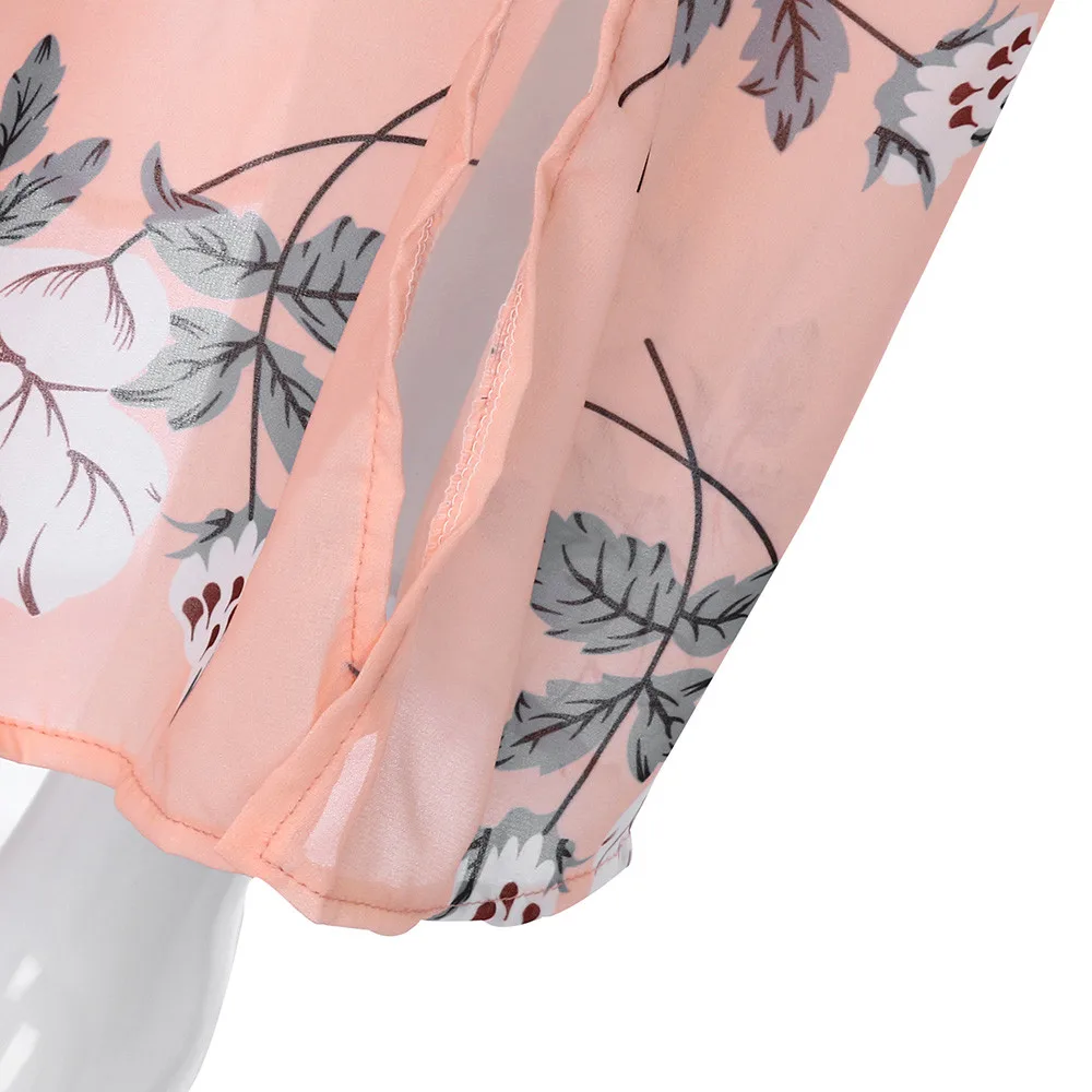 Женское пляжное платье с цветочным принтом Jaycosin богемное Повседневное без