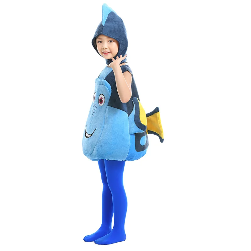 Child and Adult New Clown Fish Dori Costume Marine Animal Costumes Girls Women Ocean Halloween Party | Тематическая одежда и