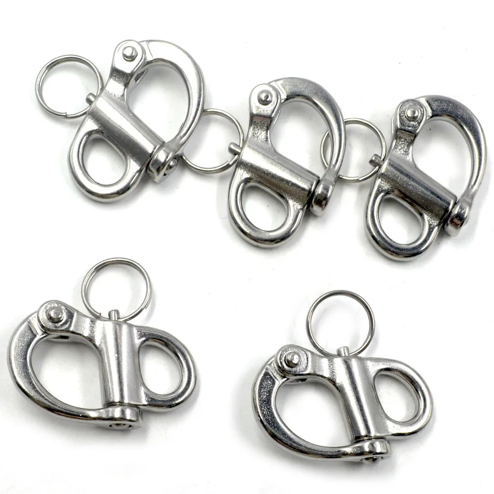 Прочная Серебристая Скоба из нержавеющей стали 304 50 мм фиксированная под заказ