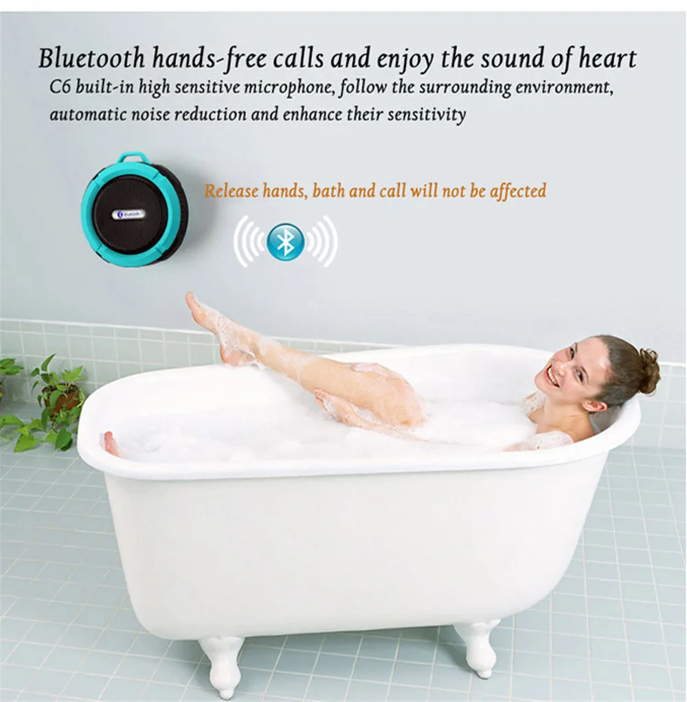 Портативный динамик Bluetooth для улицы, беспроводной музыкальный динамик, сабвуфер, спортивный стерео звук, мини-динамик, Bluetooth, портативный бас