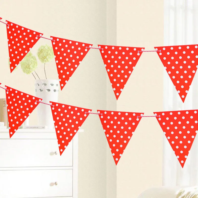 3m Spot Flags and Banners Party Supplies Baby Shower Banner Birthday Decorations Kids Christmas For Home | Дом и сад