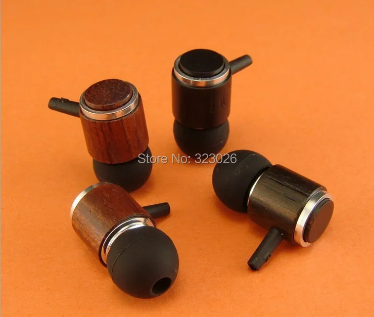 

Black Macassar Ebony shell Rosewood earphone shell 10mm earphone shell
