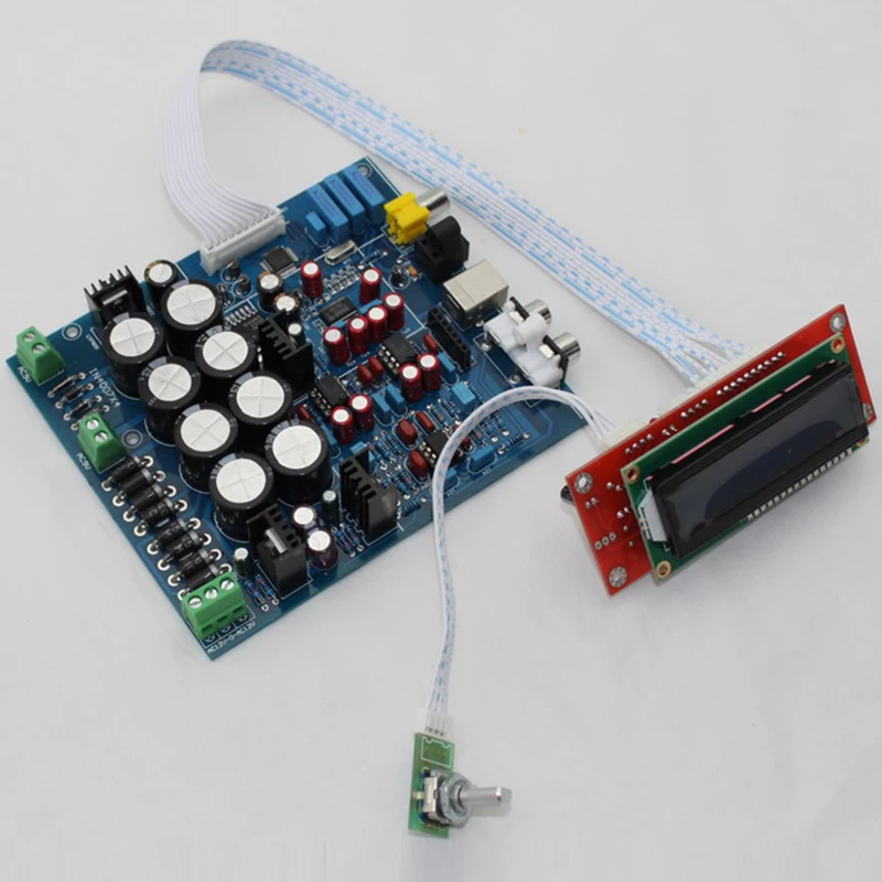 PCM1794 AK4118 AD827 USB DAC декодирование плата управления аудио усилитель плата(за исключением USB дочерней карты