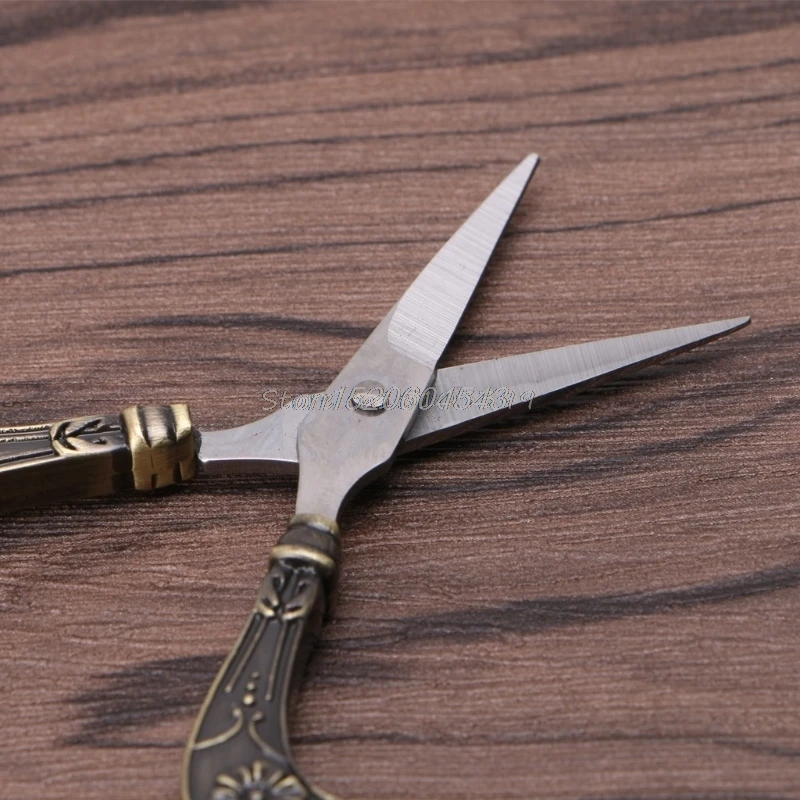 

Antique Vintage Floral Scissor Cutter Cutting Shears Embroidery Sewing Tool DIY Scissors R06 Whosale&DropShip