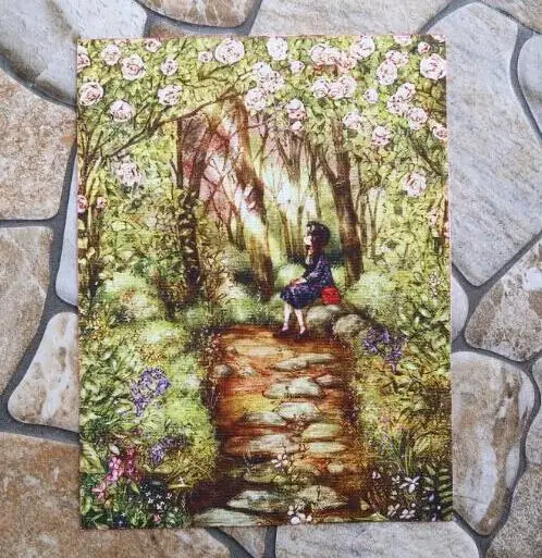 15X20CM DIY шитье лоскутное полотно ткань Скрапбукинг для сумочки патч сделать лесную