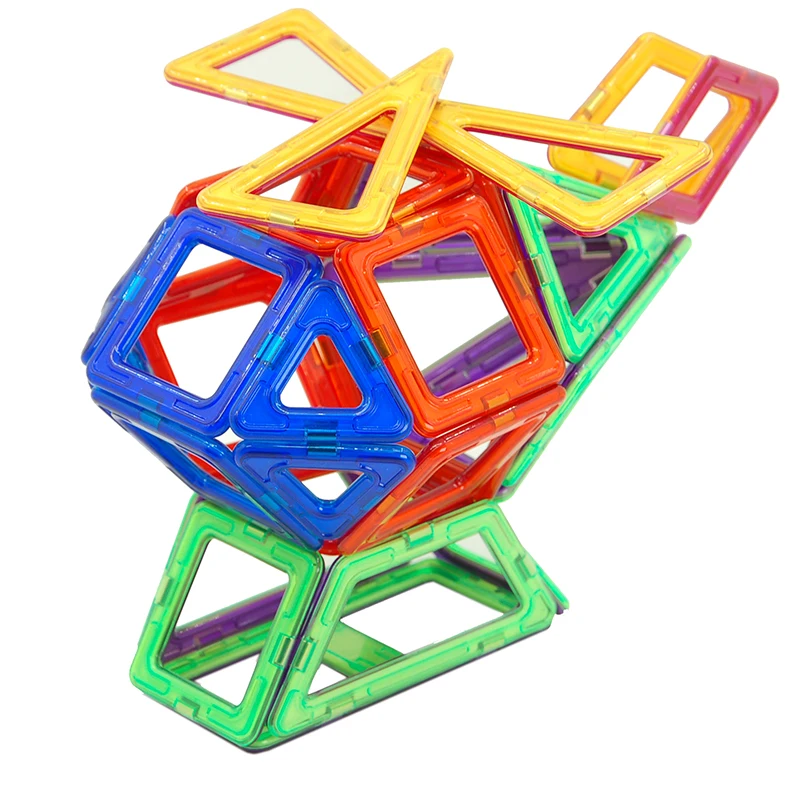 72cs Magformers стандартный размер магнитные строительные блоки 3D Diy модель игрушки