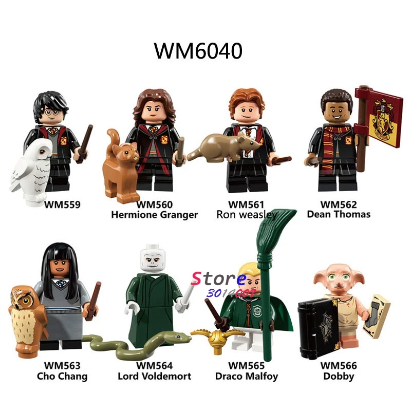 WM559-566 1 Набор, серия из фильма 4, Властелин колец, Игра престолов, строительные блоки, игрушки для детей - Цвет: WM559-566