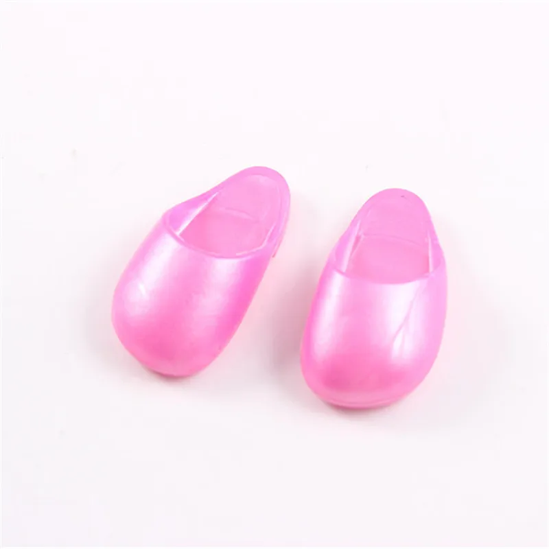 1 шт. Розовая обувь Одежда для кукол подходит американских Wellie Wishers размером 14 5