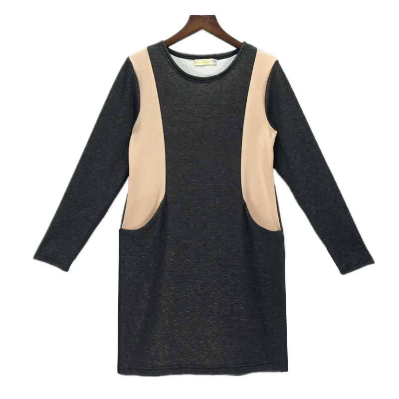 Модные зимние бархатные женские длинные толстовки и свитшоты 2020 Осенняя Длинная