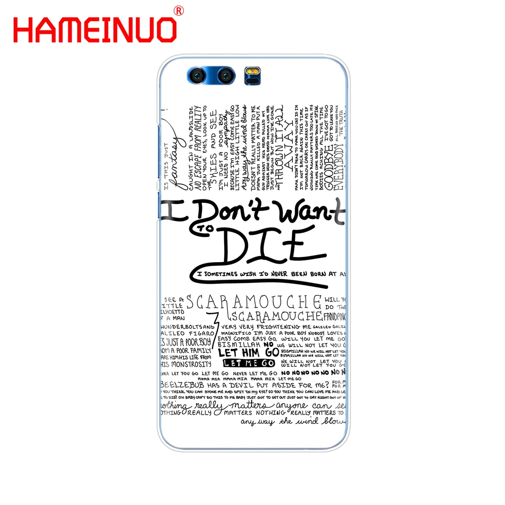 Чехол HAMEINUO Queen Rock Group для Huawei Honor 10 V10 4A 5A 6A 7A 6C 6X 7X 8 9 LITE | Мобильные телефоны и