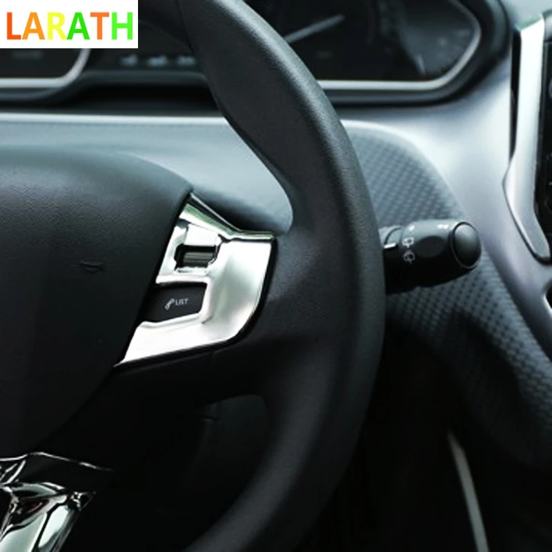 Новинка хромированный глянцевый АБС пластик для PEUGEOT 308 2014 2015 2016 декоративная