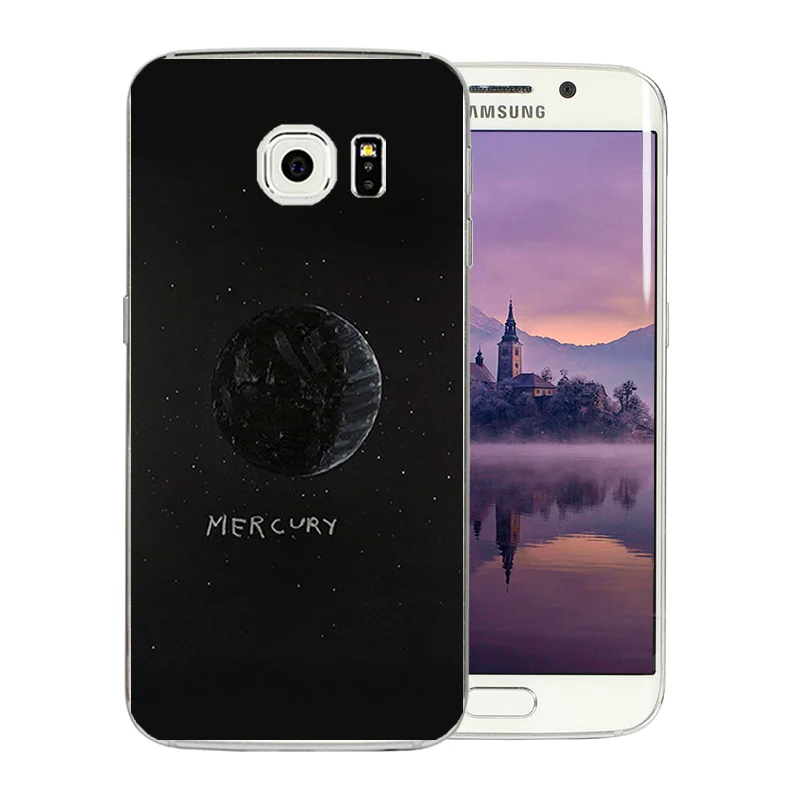5.1 inch for Samsung Galaxy S6 Phone Case Edge Pattern Soft TPU Silicon Skin For G925 G925F G925H G925i Space Moon Cover |