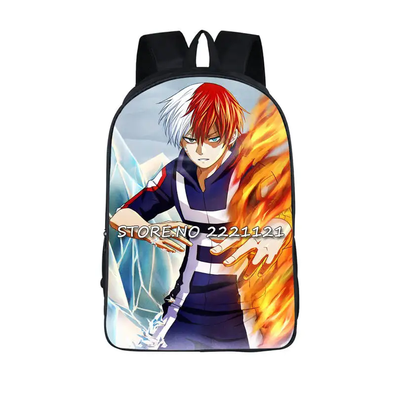 Японский Аниме Boku no Hero Academy рюкзак для подростков Sans izku Katsuki Tsuyu mashiro школьная сумка Mochila My Hero Academy - Цвет: 16wdyxxy13
