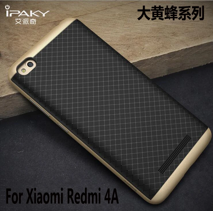 Xiaomi Redmi 4A Mobile phone case bag Shell PC+TPU silicone material luxury back cover ipaky Brand Redmi4A 4 A |