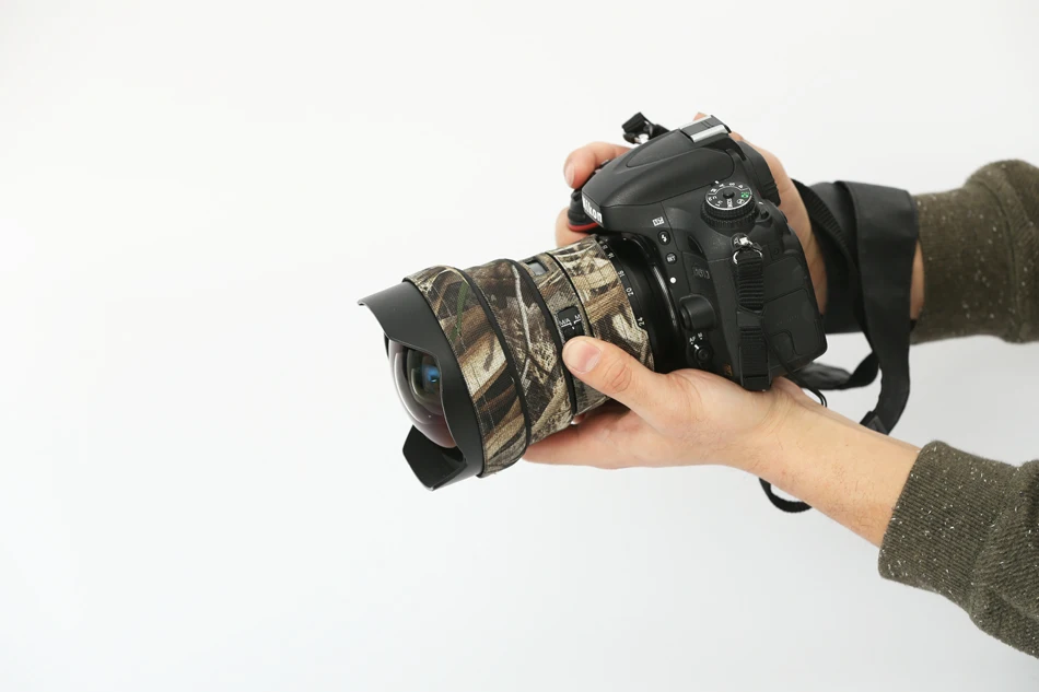 ROLANPRO пальто для объектива камеры Камуфляж Nikon AFS 14 24 мм F2.8G ED защитный рукав SLR