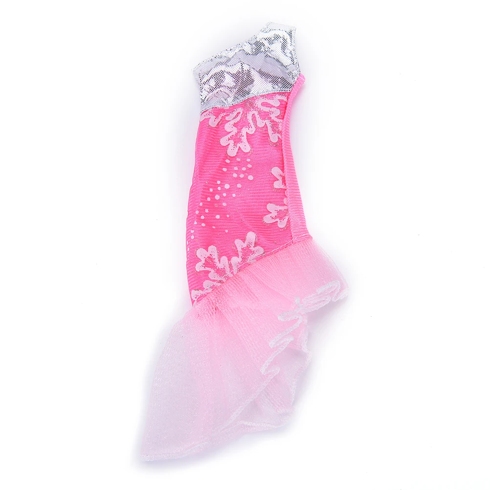 

1set Beautiful Fashion Clothes Handmade Party Dress For Doll Kids Play House Dressing Up Costume toys
