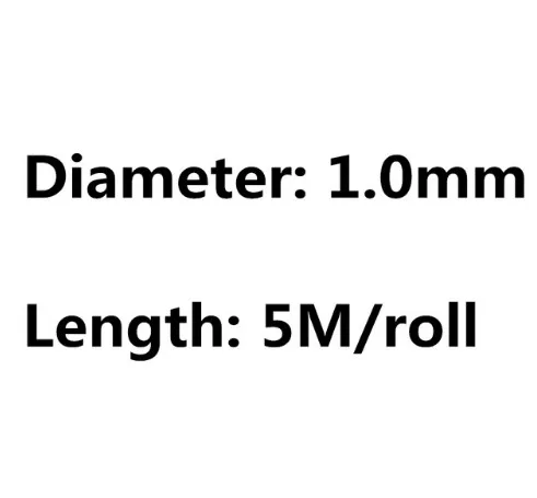 1mm Diameter 1 рулон прозрачной эластичной веревки шнур бусины 0,4 мм-1 мм кристалл стрейч струны поделки из бисера изготовления браслетов ювелирных изделий - Цвет: 1mm Diameter