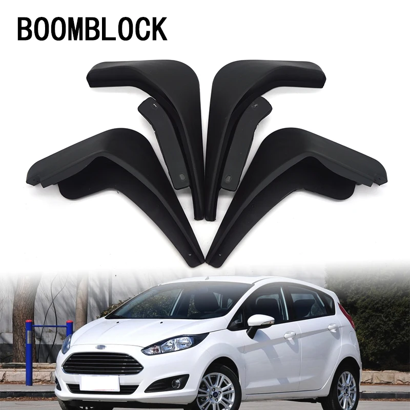 

4pc Car Front Rear Mud Flaps Mud Flap Mudguards Fender For 2009 2010 2011 2012 2013 2014 2015 2016 Ford Fiesta Mk7 Accessories