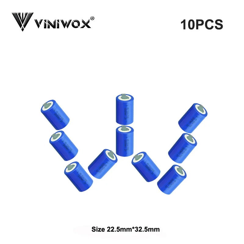 1200mAh Новый Ni CD 4/5SC 1 2 V аккумуляторные батареи для электрической игрушка фонарик