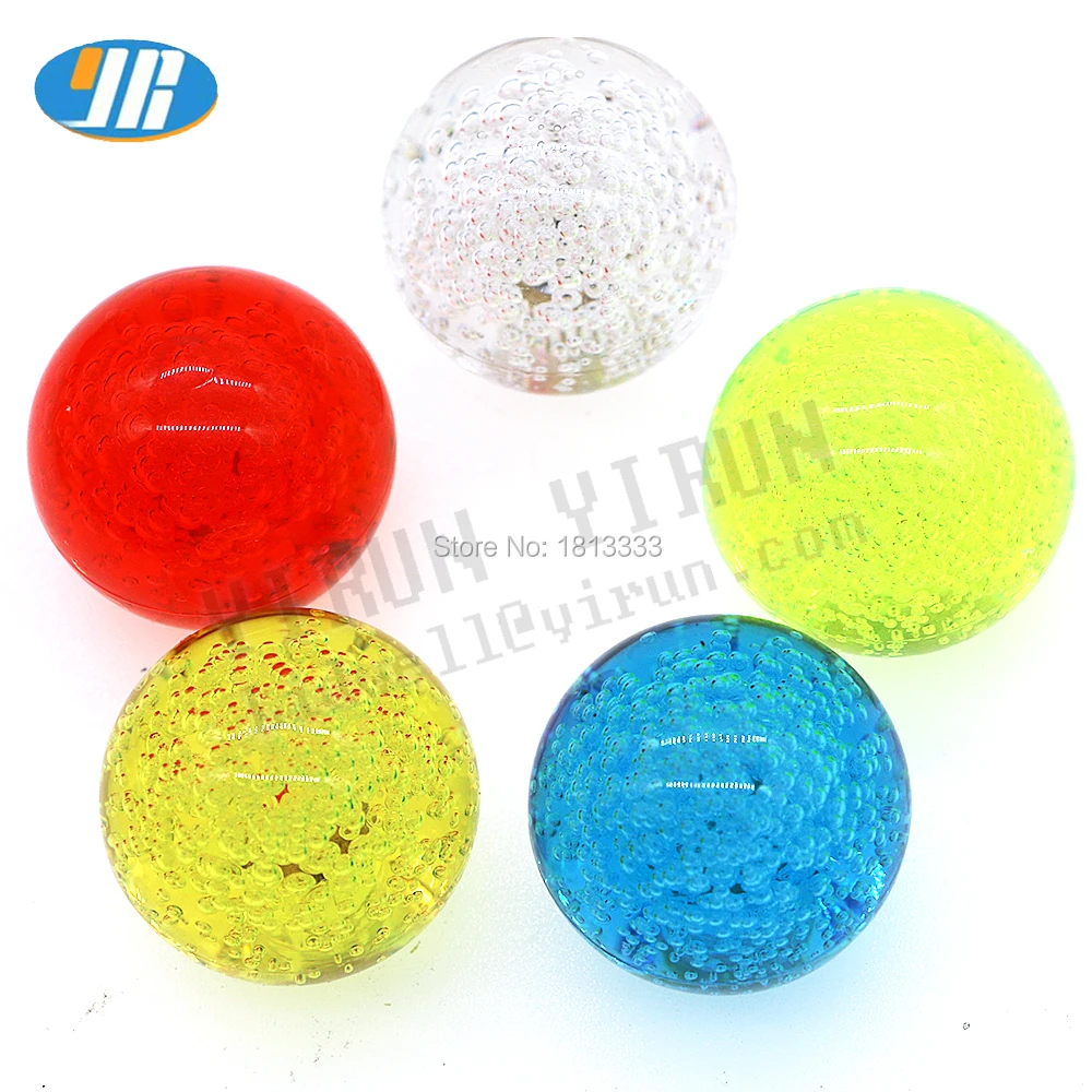 1 джойстик TopBall Clear Crystal Bubble Balltop аркадная игра 35 мм шаровая Головка Для SANWA